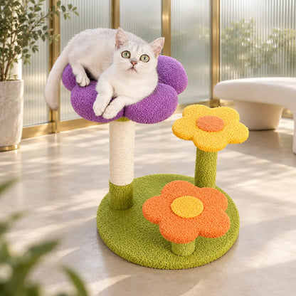 Waggletoys Flower Cat Tree Scratching Post