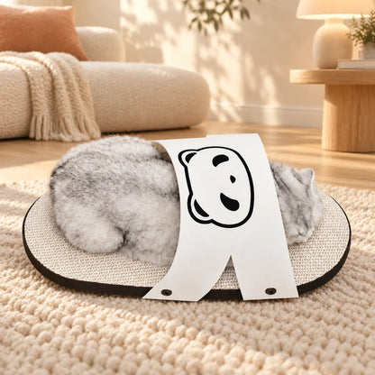 Waggletoys Slipper Cardboard Cat Scratcher Bed